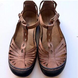 JBU by Jambu shoe Hibiscus Casual Mary Jane Size 9 Floral cutout orthopedic